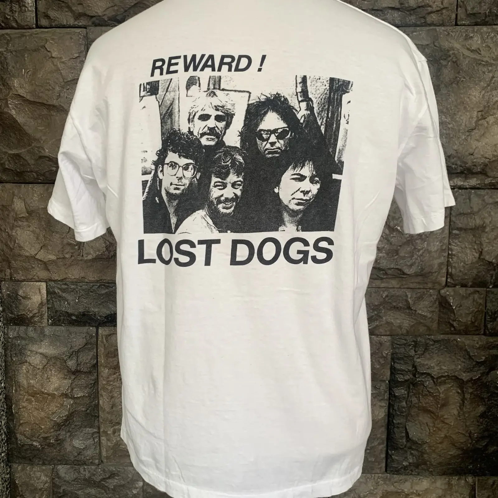 Vintage 80s Neil Young And The Lost Dogs Japan Tour 1989 T shirt vintage Washed Unisex streetwear Top For Everyday Wear