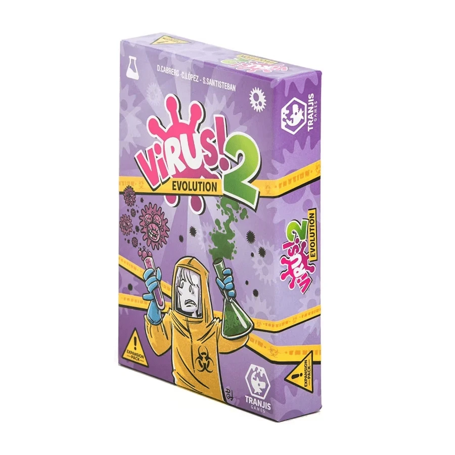 O divertido jogo de cartas, Spanish Version, Virus Party, Family Game