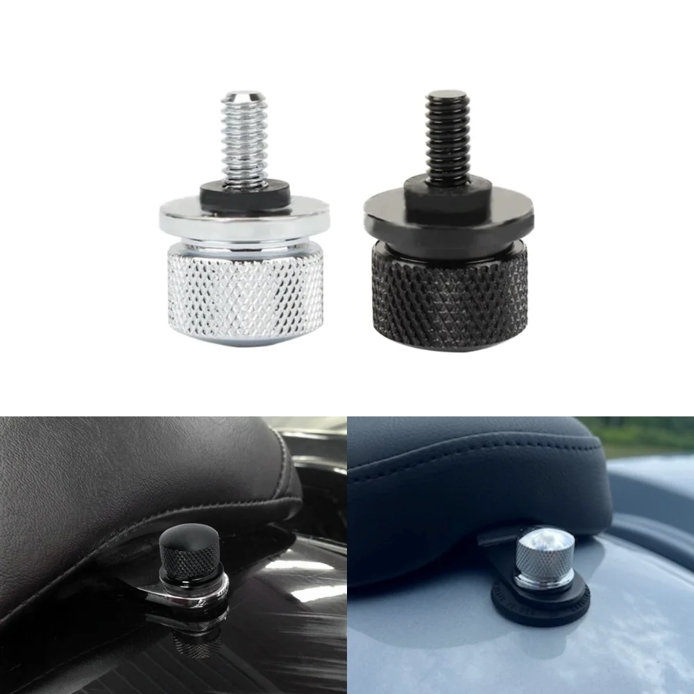 

CNC Rear Fender Seat Bolt Screw Nut Tab Kit Mount Knob Cover for Harley Sportster 883 Softail Dyna Touring Road Street Glide