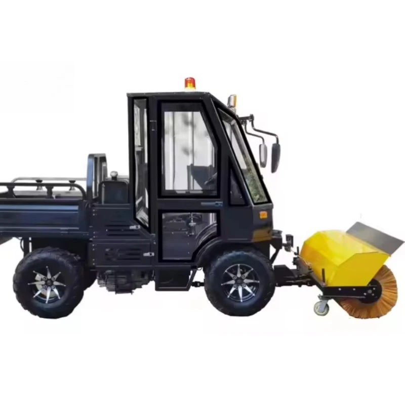 China Ride on Snowplow Snowblower Machine Road Snow Sweeping Sweeper Machines