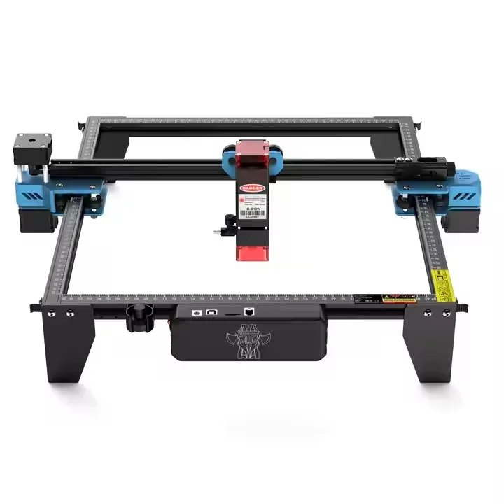 10W Diode Laserbron Graveermachine voor Glas Acryl Leer MDF Professionele CNC Lasercutter voor de detailhandel
