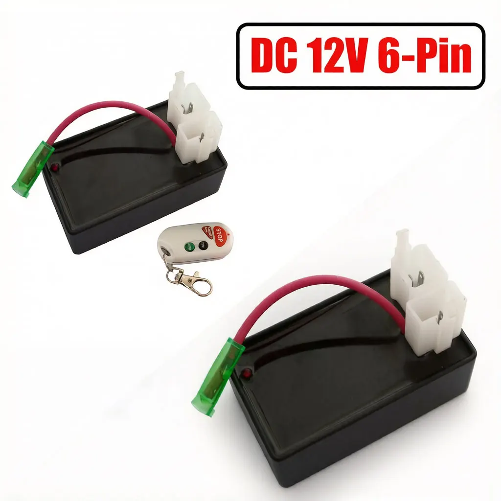 Ignição Inteligente com Controle Remoto para Motocicletas CG125 CG150, Sistema CDI com Alarme Antifurto e Partida do Motor, Peças Universais para Motos