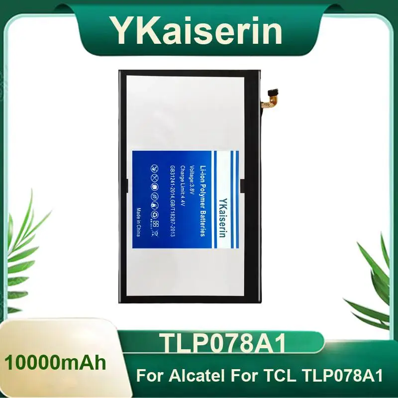 For Alcatel For Tcl TLP078A1 10000mAh Replaceable Tablet Battery