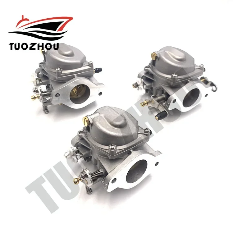 6K5-14301-01, 6K5-14301-02, 6K5-14301-03 Carburetor Kit For Yamaha 60HP E60M T60 Outboard Engine Parsun T60 Boat Motor