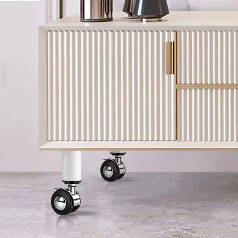 1 Pcs Mobile Table Legs Adjustable Support Legs Coffee Table Legs Sofa Legs TV Cabinet Legs Bedside Table Legs With Wheels