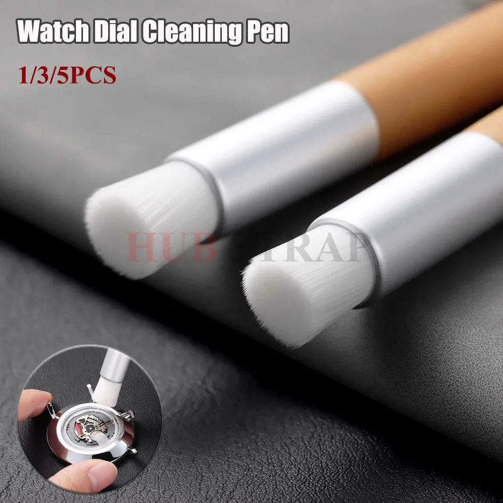 1/3/5 Watch Cleaning Brush Watch Small Parts Watch Movement Glass Fiber Brass Steel Brush Cleaning Brush Watch Part Repair Tools