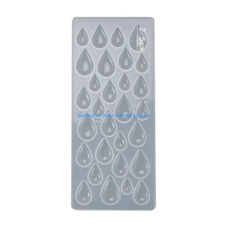 573B DIY Keychain Earrings Danglers Pendants Silicone Mould Crystal Epoxy Resin Mold Crystal Epoxy Resin Mold DIY Keychain