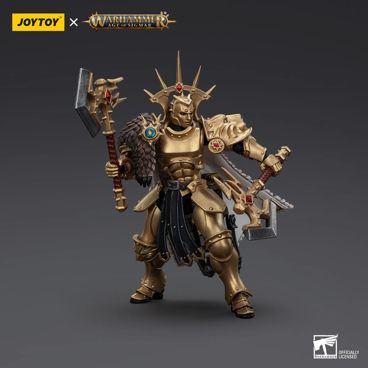

JOYTOY Warhammer AGE OF SIGMAR Stormcast Eternals The Blacktalons Neave Blacktalon Фигурки оригинальная коллекционная модель