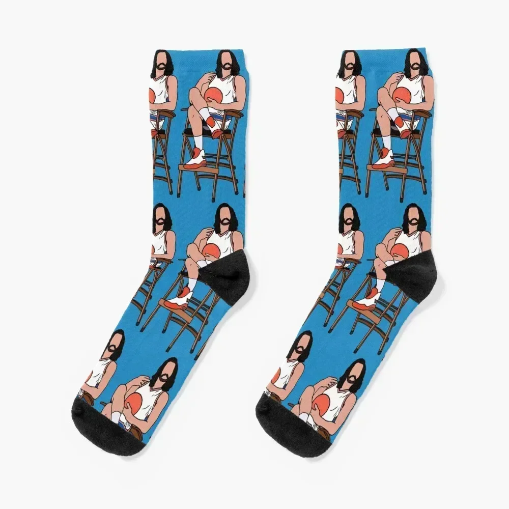 

Steven Adams Chillin' Socks Men's floral winter winter gifts Socks For Girls Men's