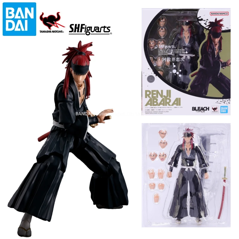 

Brand New in Stock Bandai SHF Bleach/Realm/BLEACH Series Abarai Renji Movable Figure Model Gift Collection