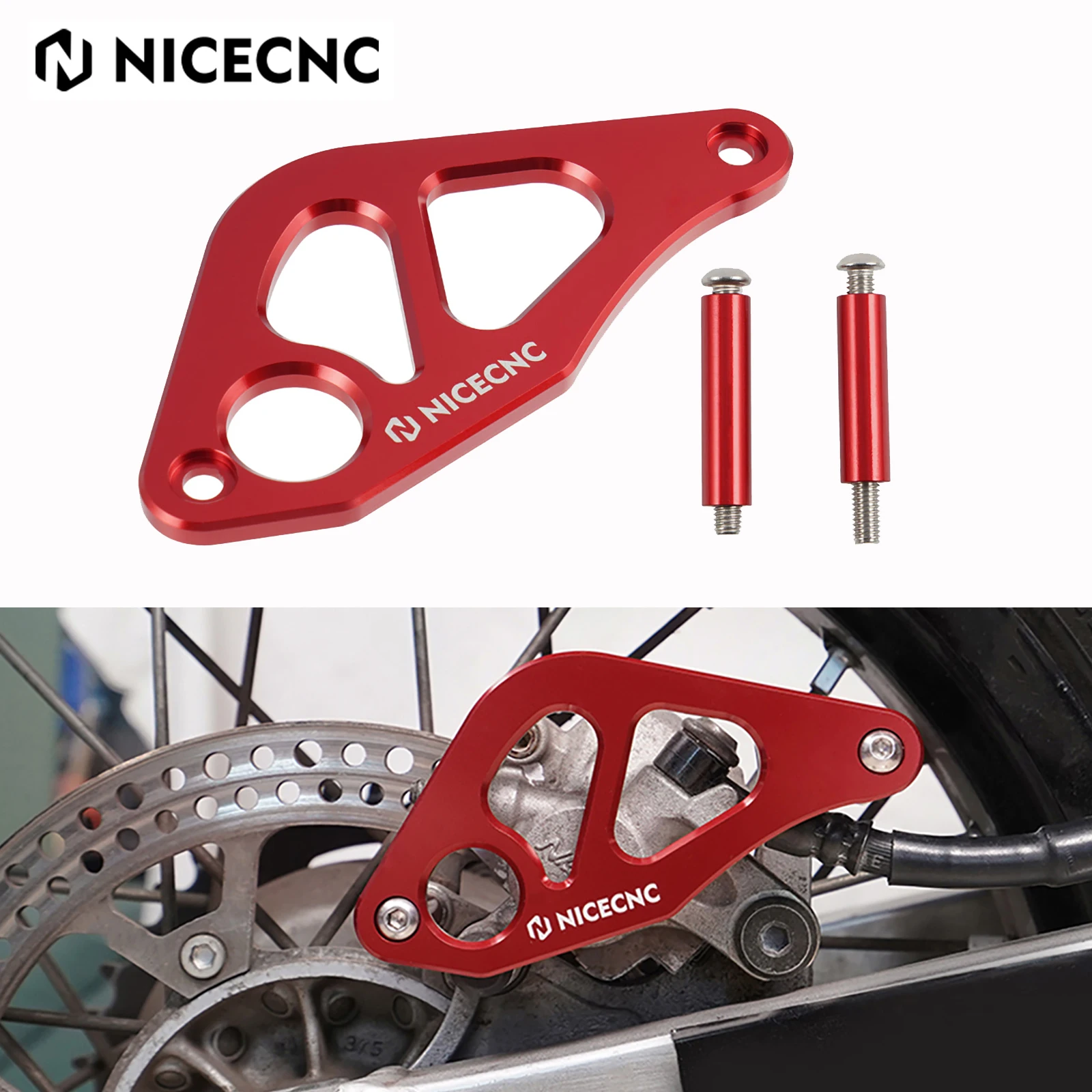 Motorcycle For Honda XR 650R 650 R XR650R 2000-2007 2006 2005 2004 CR 125 250 R 1997-2001 Aluminium Rear Brake Caliper Guard