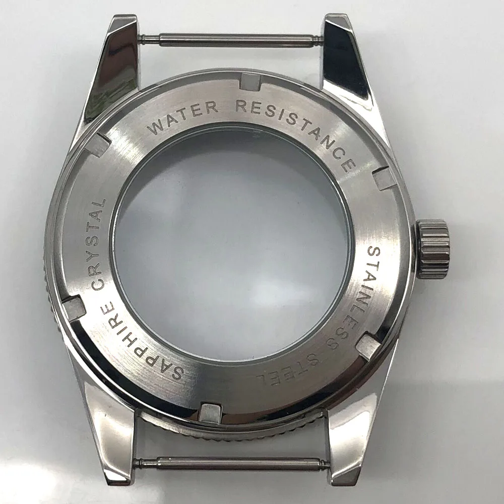 MANTA 41mm Silver Case Sapphire Glass Fit NH35/NH36 Miyota8205/8215 ETA2836 Mingzhu2813/3804 Seagull ST1612 Movement