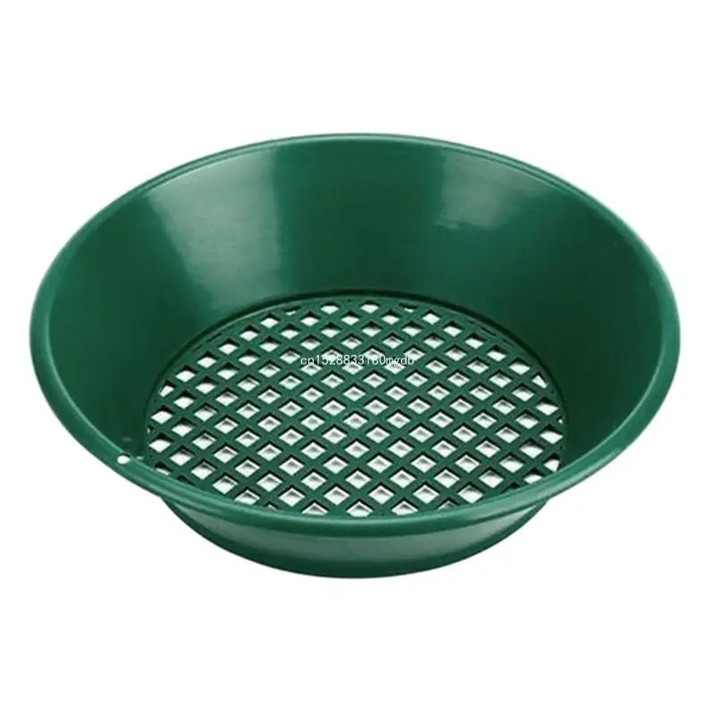 

Mini Stackable Sifting Pan 14 Inch Gold Pan Sieve Sand Basin Gold Sieve Tray Dropship