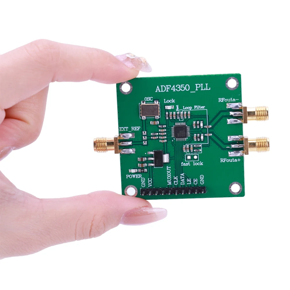 

ADF4350 ADF4351 PLL RF Signal Source Frequency Synthesizer 35M/137M-4.4GHz RF Signal Source Module Broadband Low Power