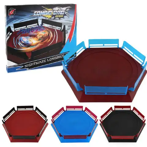 Beyblade 주변 액세서리 배틀 디스크 회전 배틀, DIY 경쟁 배틀 디스크 장난감, 런처 스타디움
