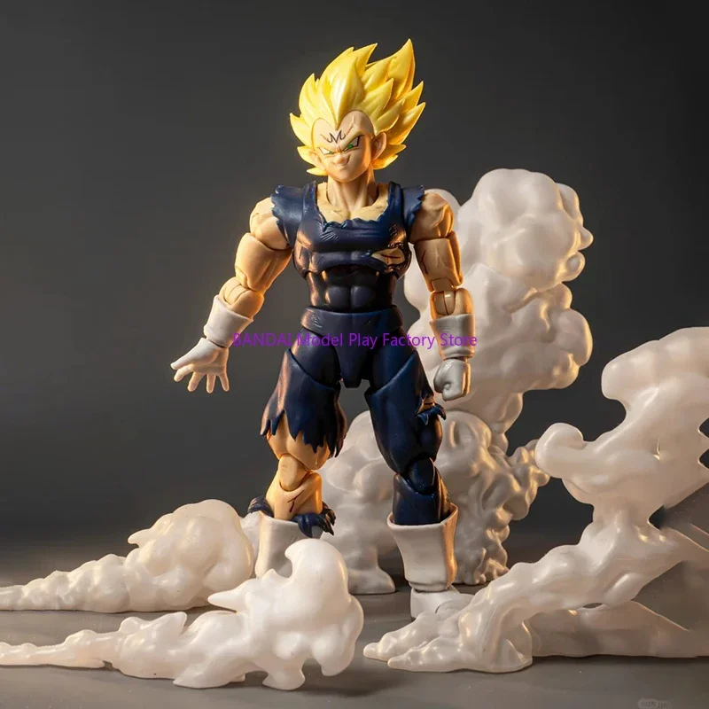 

Spot Black Hole Toys & TK Dragon Ball Аниме Фигурка SHF SSJ Majin Vegeta Полная мощность Фигурки Коллекционная модель Подарки Игрушка