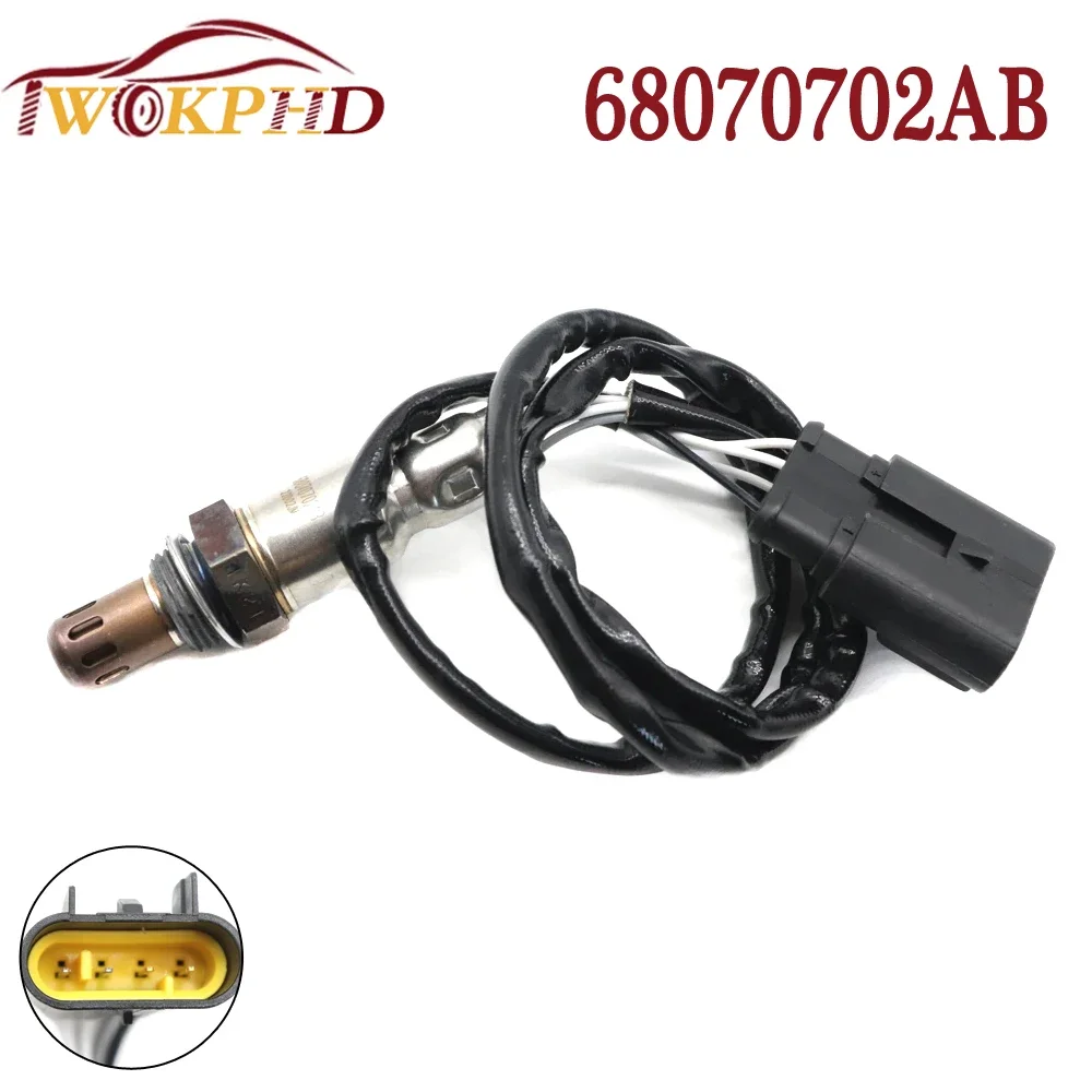 NEW Downstream Air Fuel Ratio Lambda O2 Oxygen Sensor 68070702AB For Alfa Romeo Giulia Stelvio Fiat 500 L4 2.0L 1.4L 234-4483