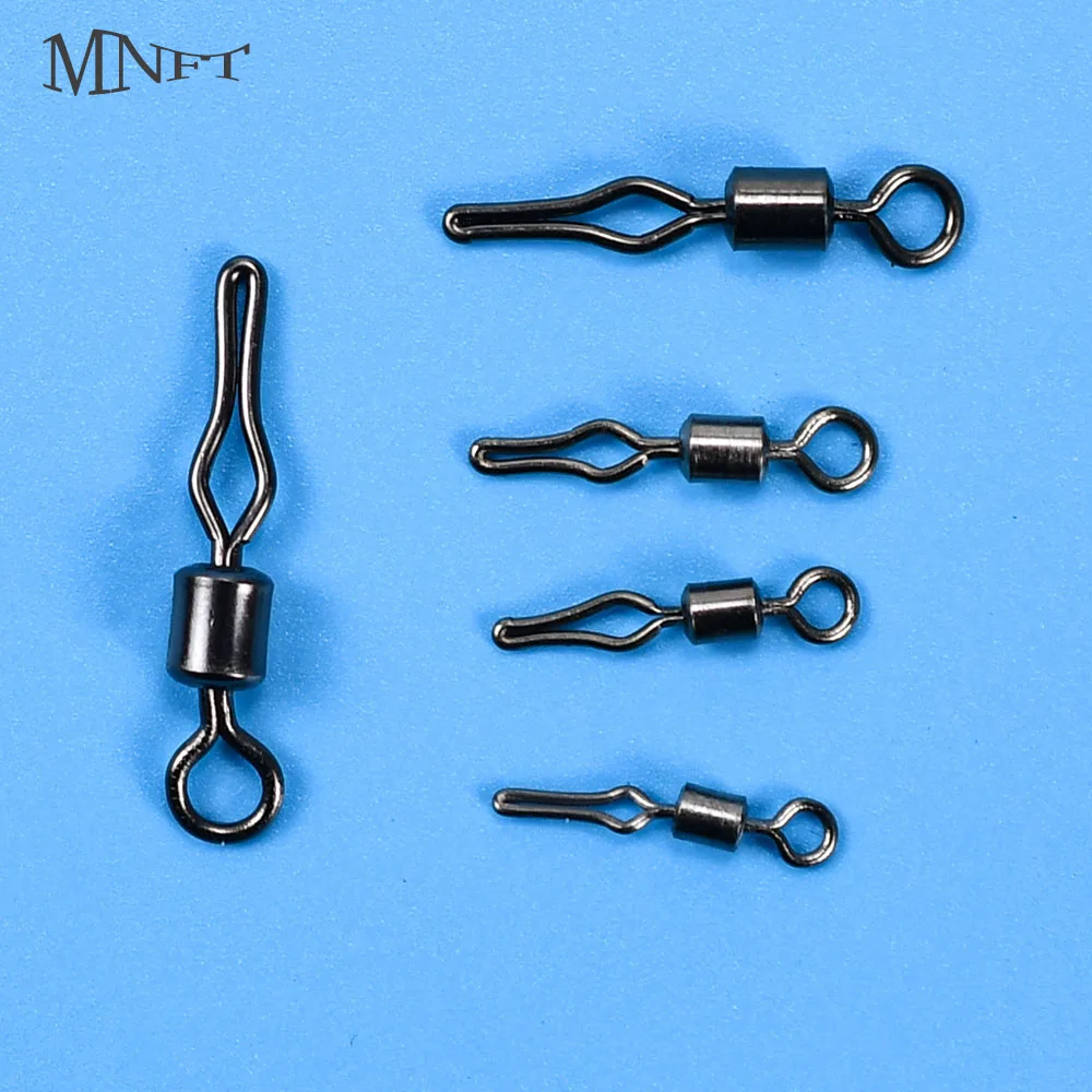 100Pcs Drop Shot Wirbel Rollen Wirbel Linie Clip Stecker Sinker Gewicht Form Angelschnur Schnelle Stecker Angeln Zubehör
