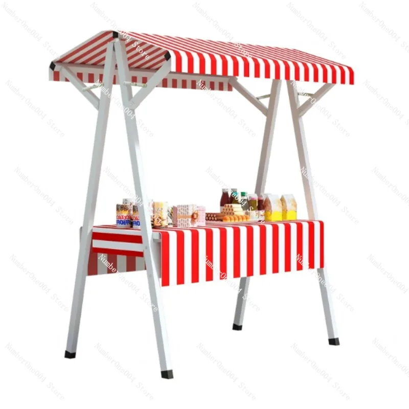 

For Mobile Foldable Night Market Stall Stand Outdoor Shed Display Stand