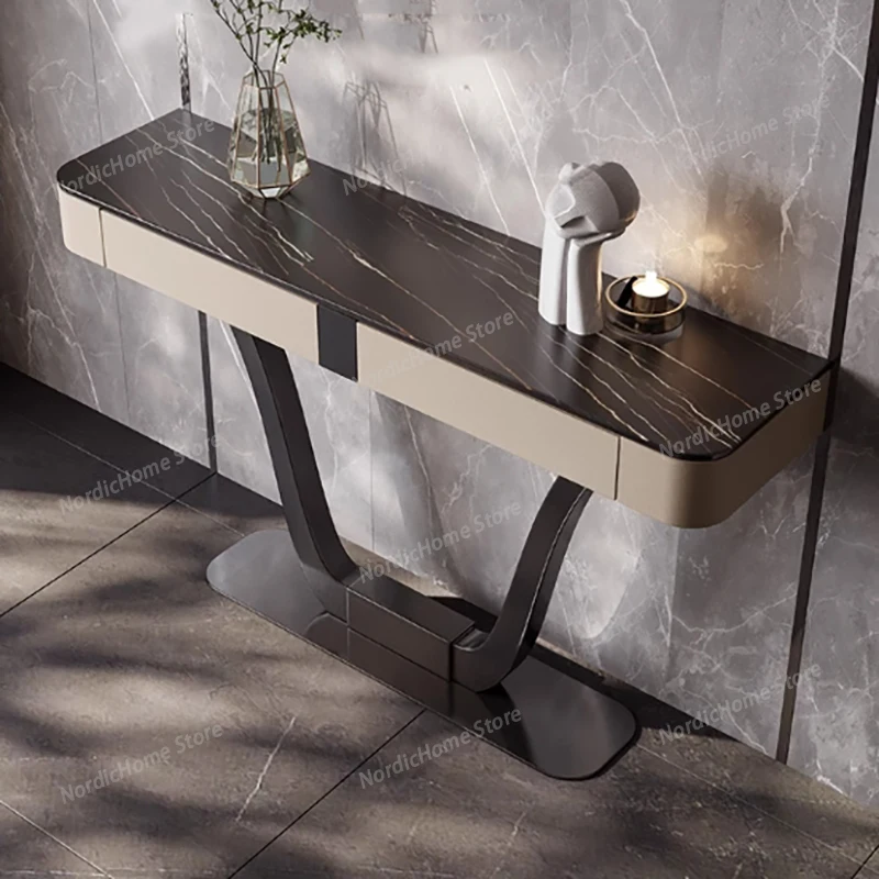 

Storage Esthetics Console Tables Trendy Simple Italian Luxury Console Tables Modern Hallway Console Meuble Living Room Furniture