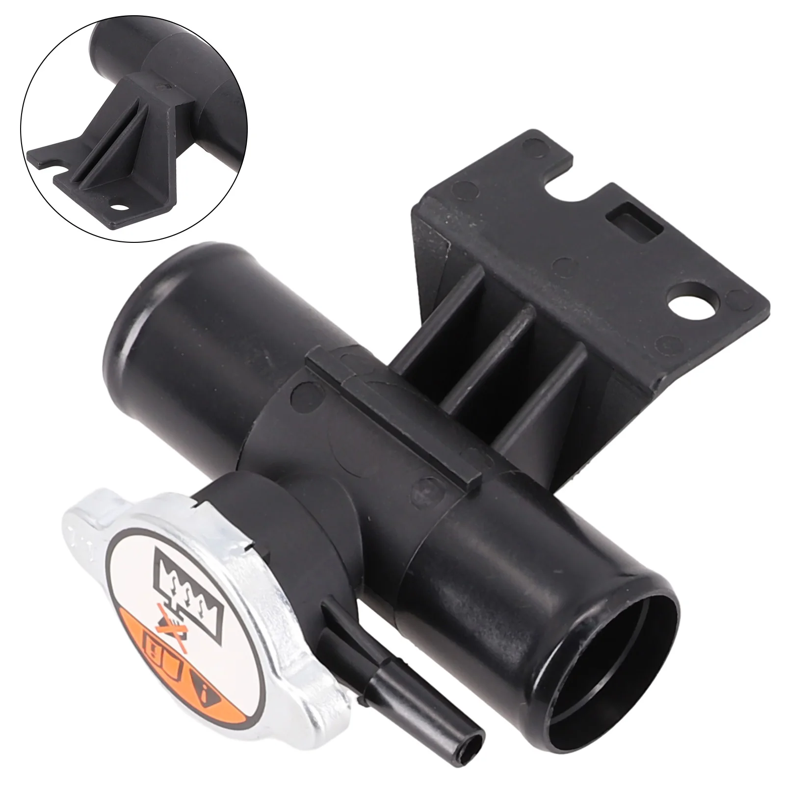 Radiator Coolant Filler Neck Replacement for Mitsubishi For Outlander Sport and For Lancer Manual Transmission 1350A043