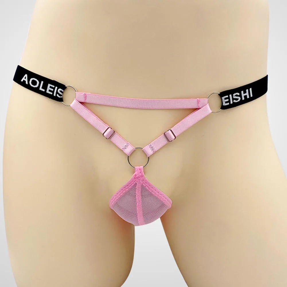 

Men G-Strings Thong Sexy Low Waist Underpants Men Underwear Sissy Hot T-Back Penises Bag Thongs Erotic Hombre Male Sexy Panties