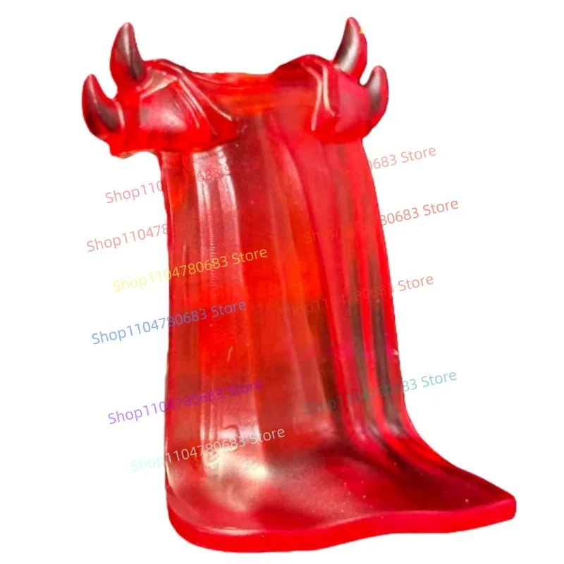 MOC Bouwstenen Elementen Master Gold Cape Accessoire Ninja Mini-Figuur Assemblagemodel Display Anime TV Decoratief Speelgoed Cadeau