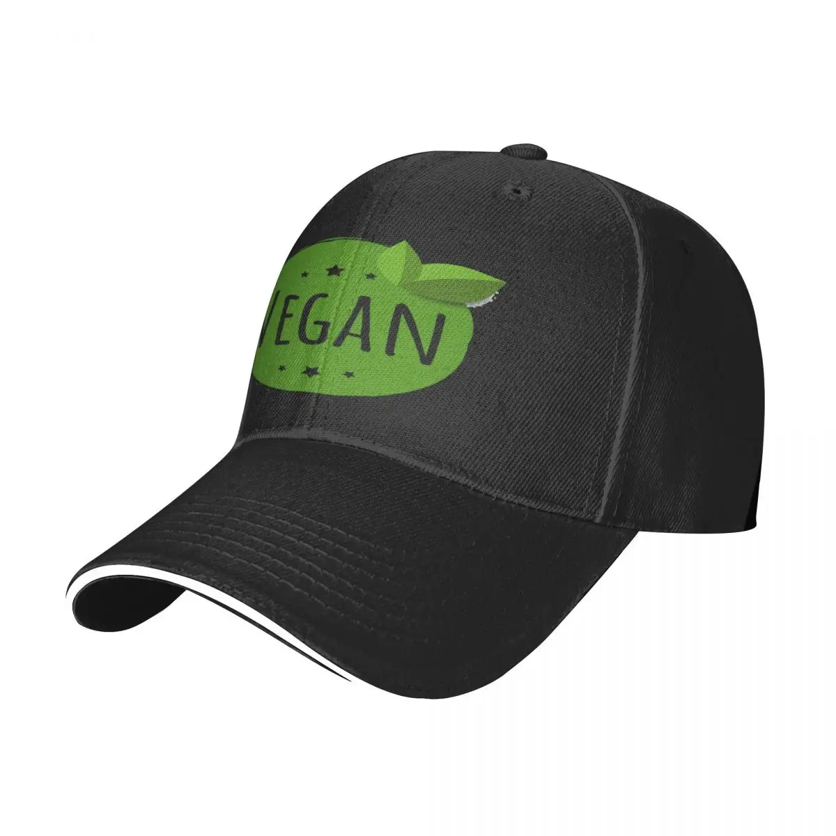 

Vegan Logo 3615 Man Hat Golf Hat Men's Hats Cap Man Summer Baseball Cap Man Man Hat Baseball Cap