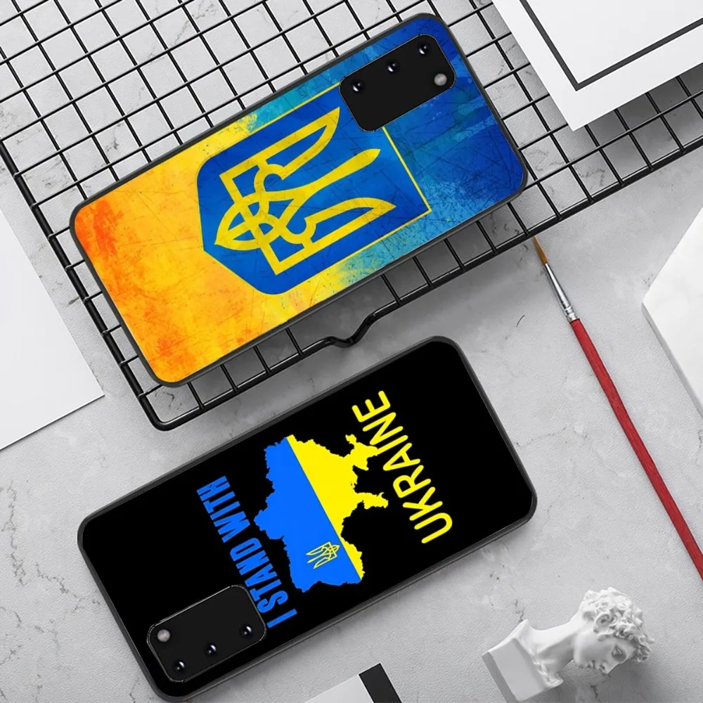 U-Ukraine Flag Phone Case For Samsung S 9 10 20 21 22 23 30 23 24 Plus Lite Ultra FE S10lite Fundas