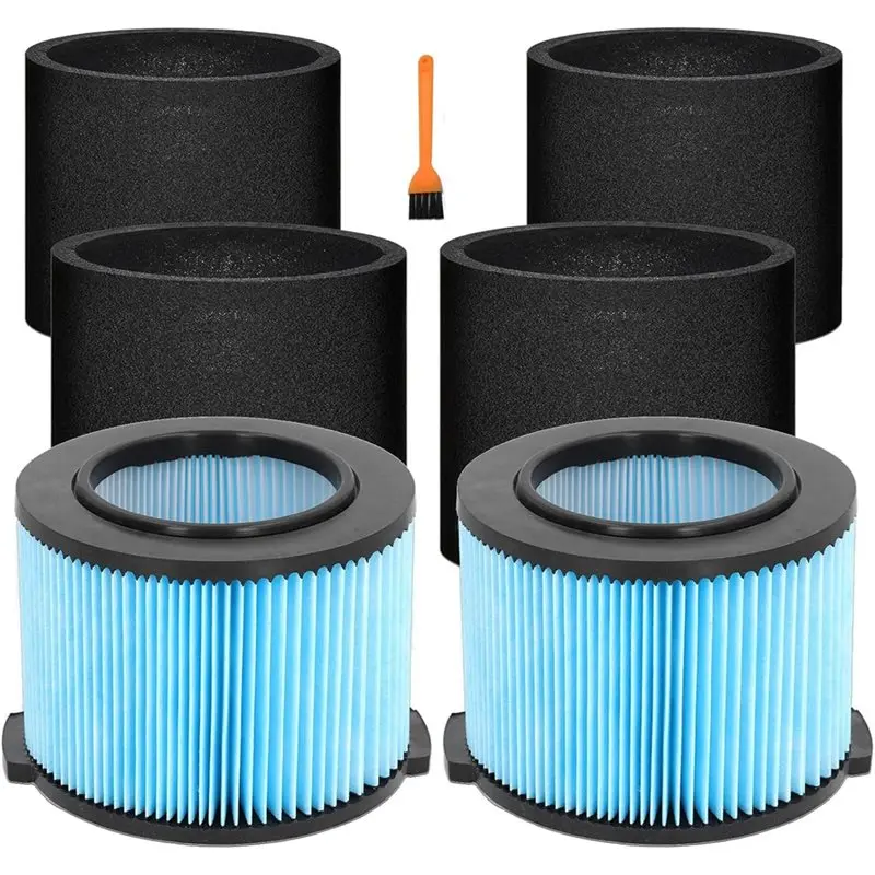 Filtro A98G-Vf3500 para Aspirador de Líquidos Ridgid, Substituição de Filtro para Aspiradores Ridgid de 3-4.5 Galões, Compatível com Filtro Rigid Vf5000