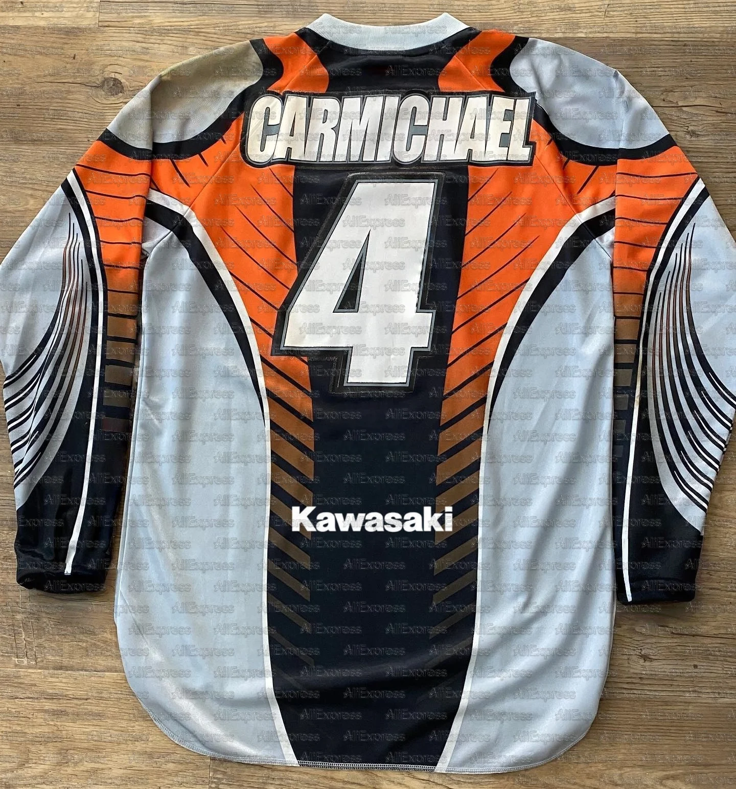 

2025 Kawasaki Racing Suit #4 Men Women Oversized Breathable Quick Drying Motorcycle Riding Gear Fashionable Casual Racing Tee