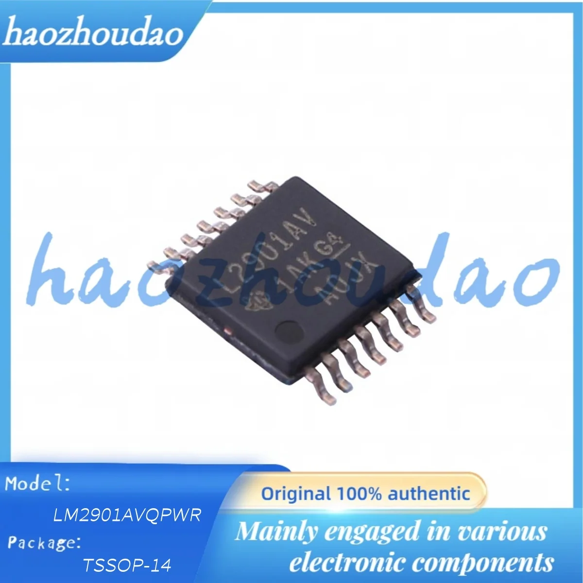5PCS/10PCS LM2901AVQPWR LM2901VQPWRQ1 TSSOP-14 Comparator brand new original genuine