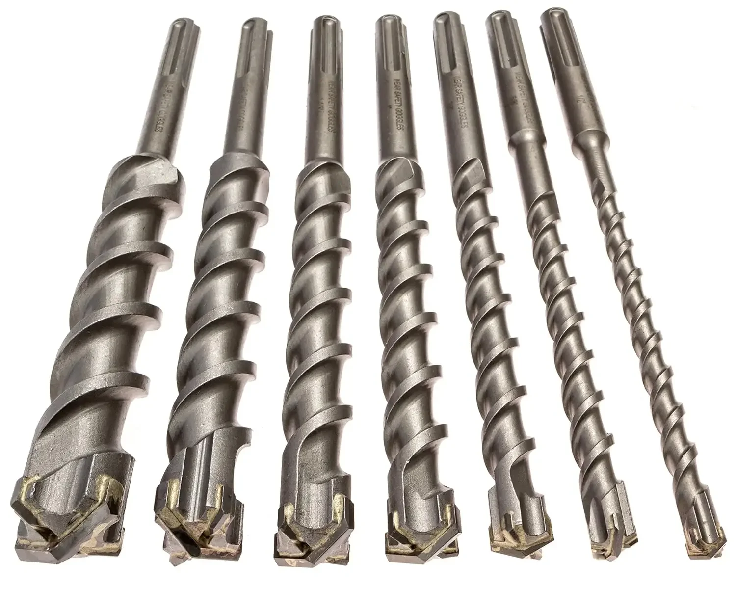 Carbide Tipped Masonry Drill Bit Set, SDS Max!!!