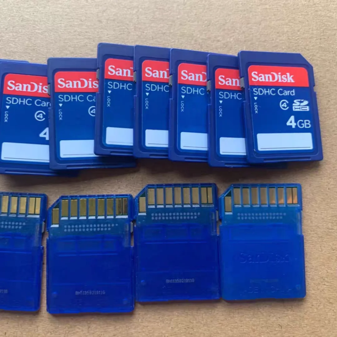 Sandisk 4GB SD SDHC بطاقة كاميرا بطاقة الذاكرة 4G لكانون باناسونيك CCD طابعة رقمية ثلاثية الأبعاد بطاقة الذاكرة CNC SDHC