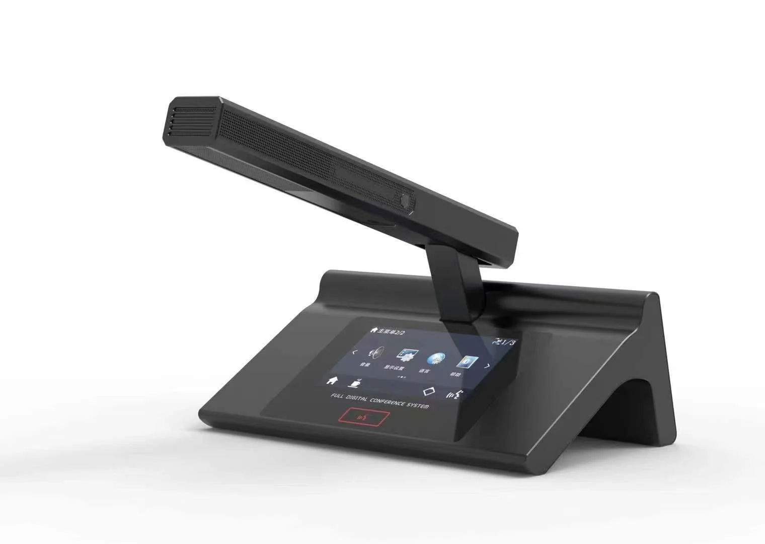 GEHR Digital Smart Video Conferencing Microphone Chairman Unit VS-8800C (with Voting And Electronic Table Card Function)