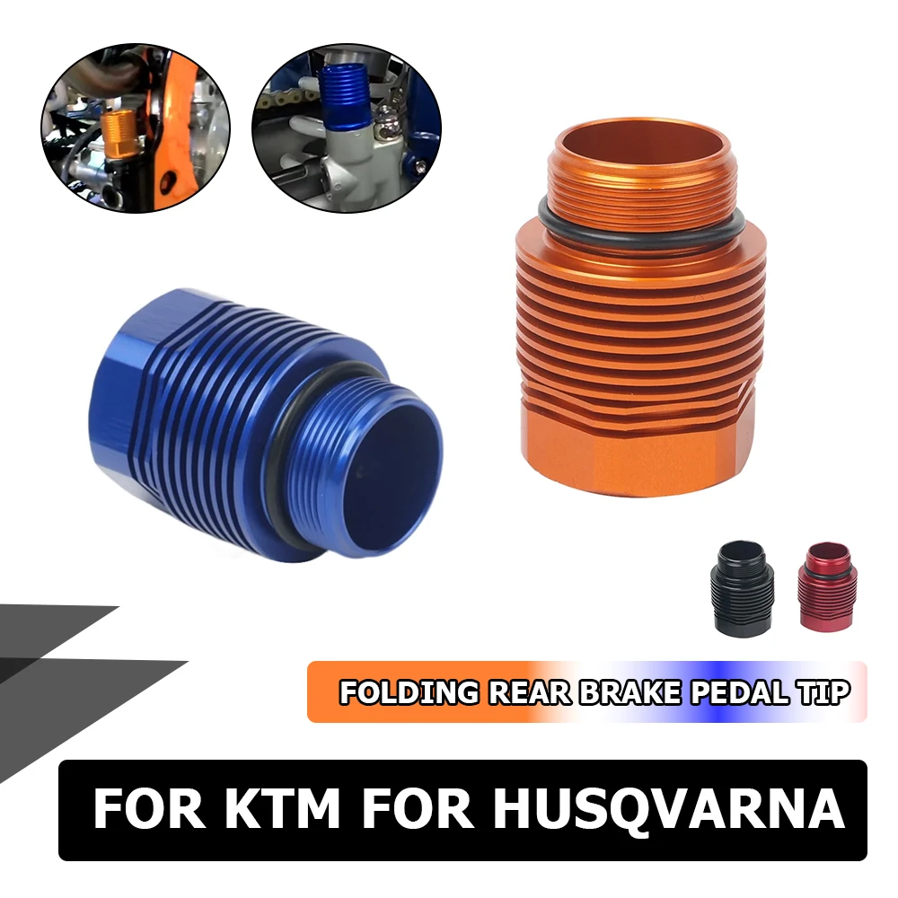 For Husqvarna TE FE FC TC TX 125 150 250 300 350 For KTM EXC SX SXF XCW SMR Rear Brake Reservoir Extension Fluid Cylinder Cap