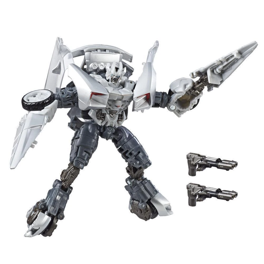 [En stock] Hasbro Transformers Studio Series Jazz, Sideswipe y Cogman Deluxe Class figura de película de acción juguetes de modelos coleccionables