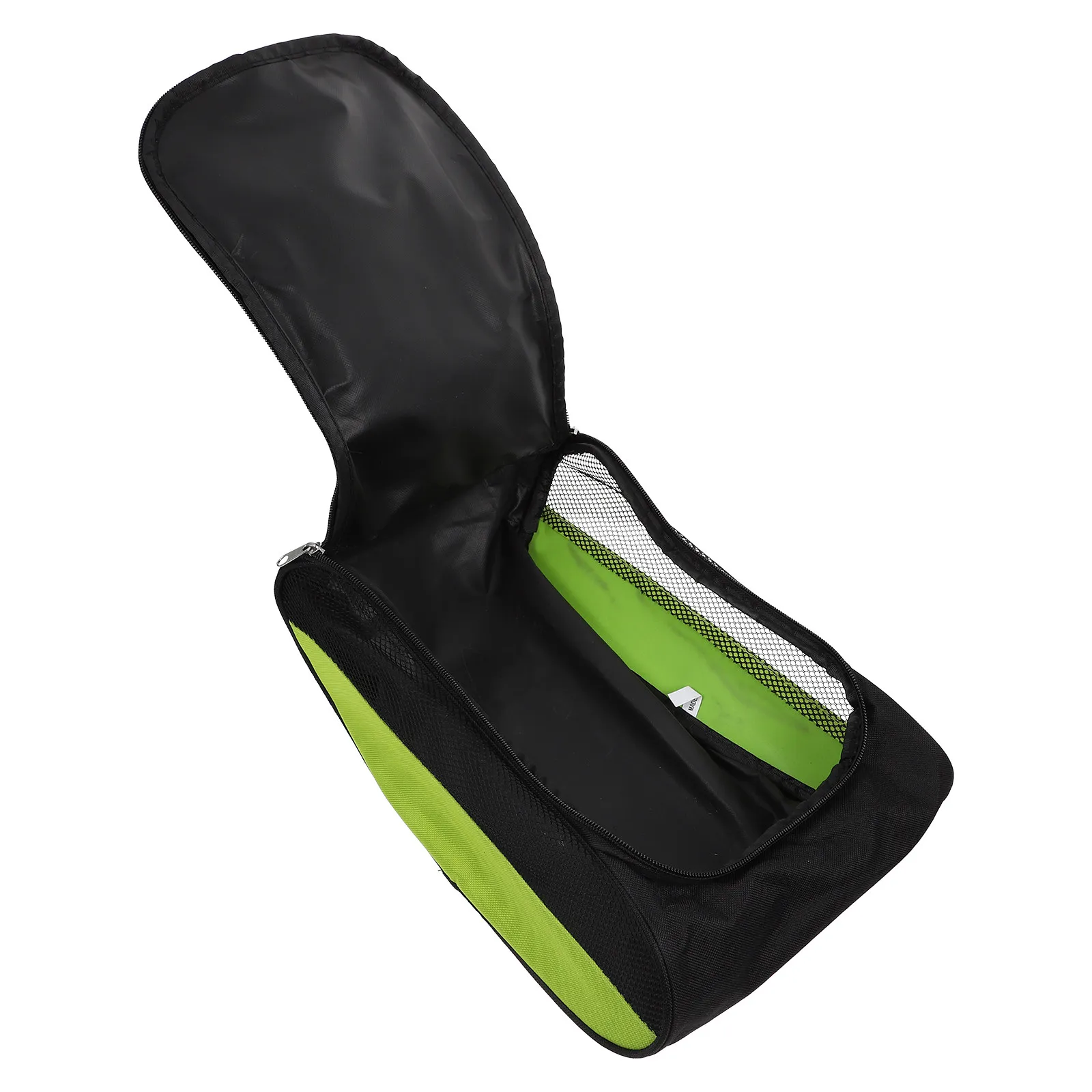 Golf Shoe Bag Premium Nylon Waterproof Zippered Shoe Pouch Large Capacity Portable for Sneakers Running Golf Shoes Travel