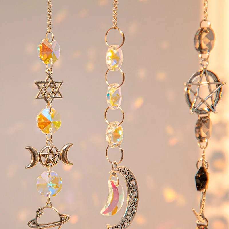 Pendentif en cristal pour fenêtre, pendentif en cristal pour décoration de fenêtre, pendentif en cristal pour décoration de fenêtre ONE SIZE Pendentif en cristal pour fenêtre, pendentif en cristal pour décoration de fenêtre, pendentif en cristal pour décoration de fenêtre ONE SIZE