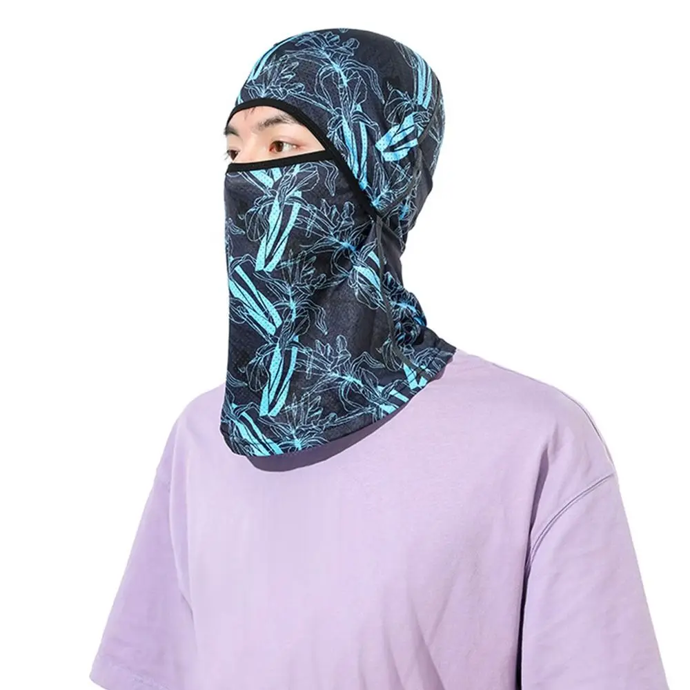 Bandana Hiking Scarves Bicycle Hat Motorcycle Cycling Helmet Face Hood Full Face Cap Cycling Balaclava Face Cover Cooling Neck