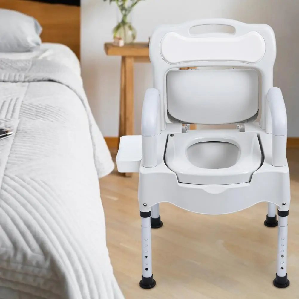 Bedside Commode, Bedside Toilet, Commode Chair, Height Adjustable Adult Potty Chair, Adult Potty Chair