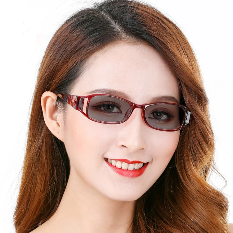 二焦点超軽量抗疲労放射線保護老眼鏡ウォーキング用男性女性ファッショナブルな処方眼鏡