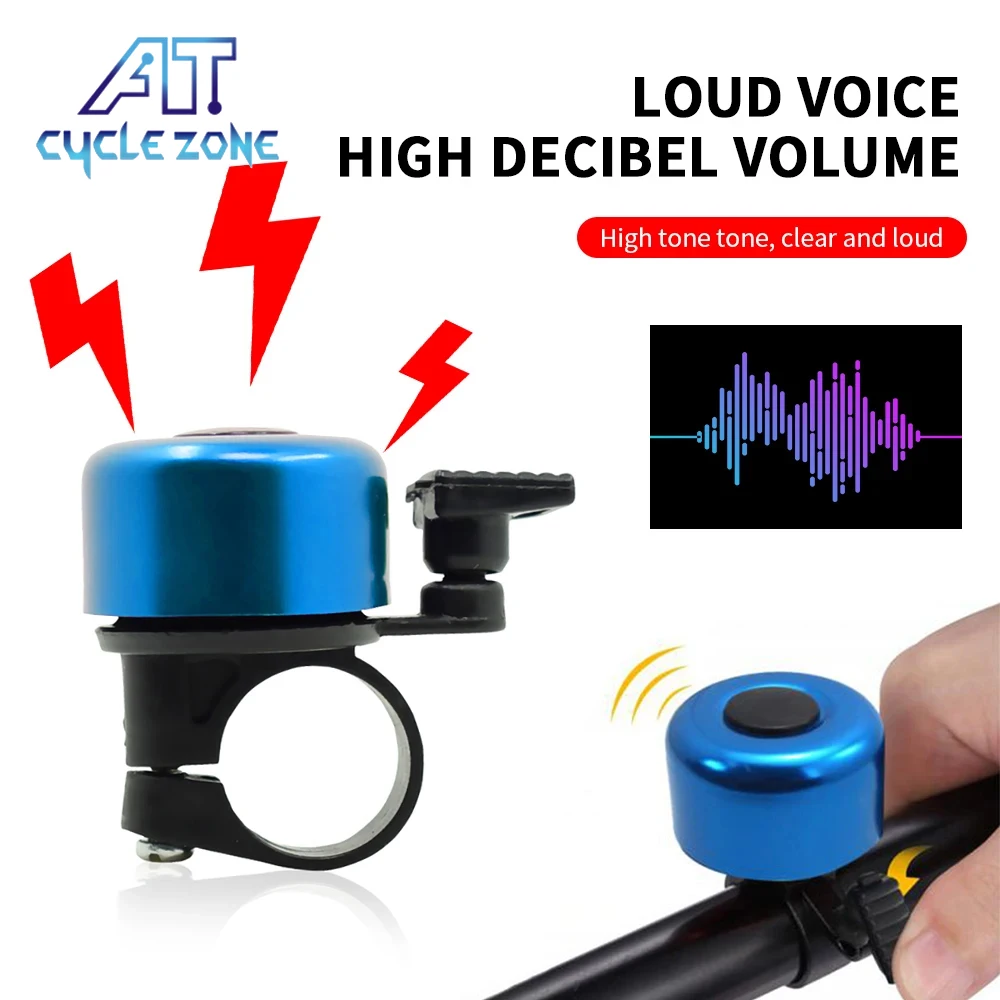 

Bicycle Ring Bell Mountain Road Bike Horn Sound Alarm Cycling Warning Metal Speaker Handlebar Speaker Accessory Easy to Install