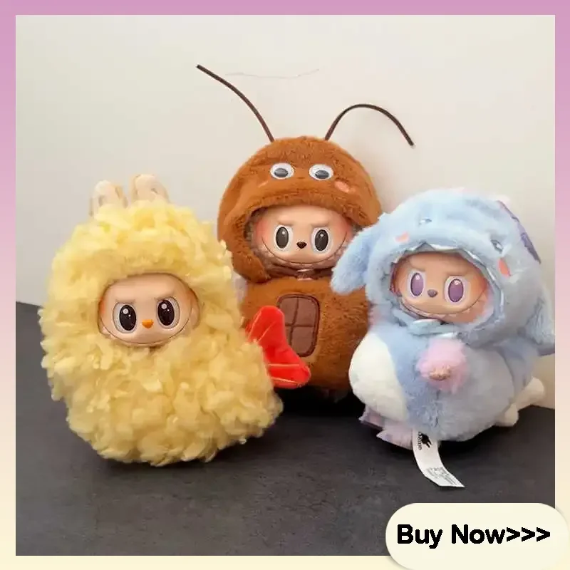 

Одежда для Labubu Wacky Mart, сменные игрушки для жареных креветок, первая секунда третьего поколения, кукла-таракан, одежда, подарки-сюрпризы