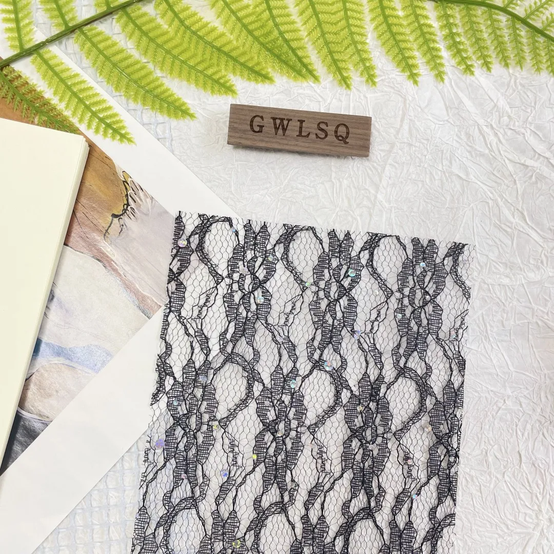 10Pcs A5 Color Lace Sequin Gauze Paper Scrapbooking Supplies DIY Junk Journal Planner Collage Background Paper Craft Material