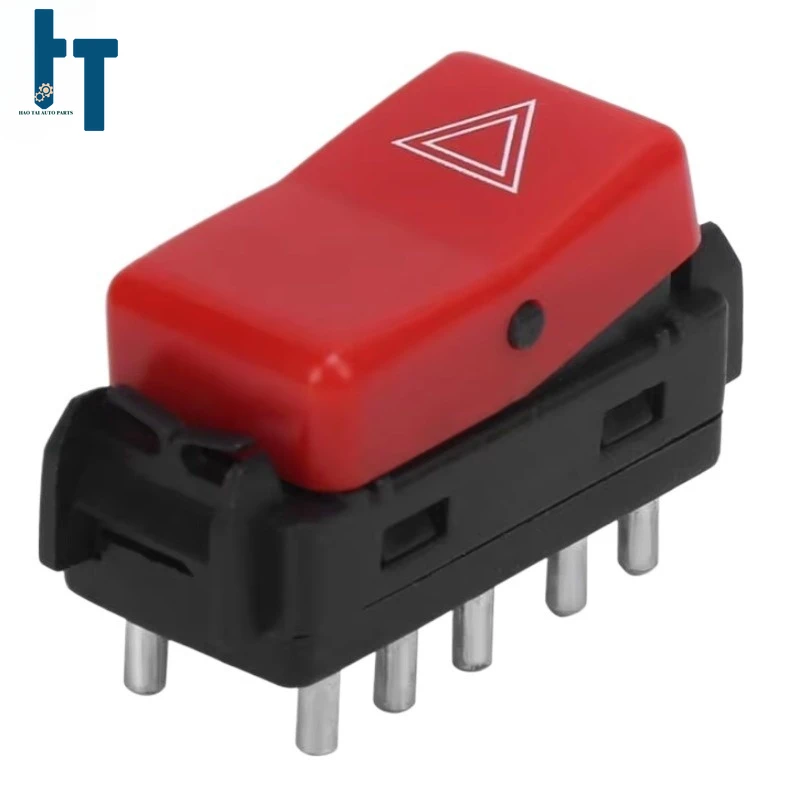 

1248200110 Warning Emergency Hazard Light Flasher Switch Red for Mercedes-Benz W124 W201 W202 500E 300CE 400E 190E 300D E320JAS