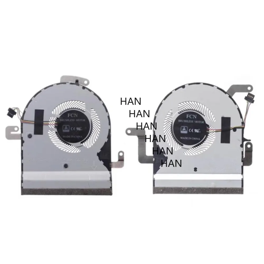 

Laptop CPU GPU Cooling Fan For ASUS X580VD NX580V NX580VD Cooler Radiator Fan