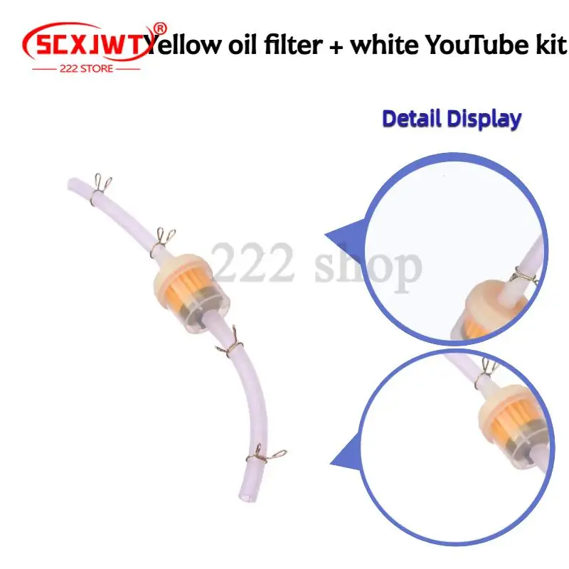 

Скутер Мотоцикл Мопед Скутер Байк Универсальный 6 мм ATV Go Kart Топливный фильтр Мотокросс Бензин Газ Паливо Бензин Масляный фильтр