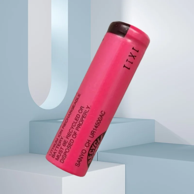 سانيو UR14500AC 3.7 فولت 740 مللي أمبير بطارية ليثيوم أصلية برأس مسطح لبراون أورال بي برو 2 نوع 3766 3753 3768 3776 3794 S5 S6 S7 S51 #1