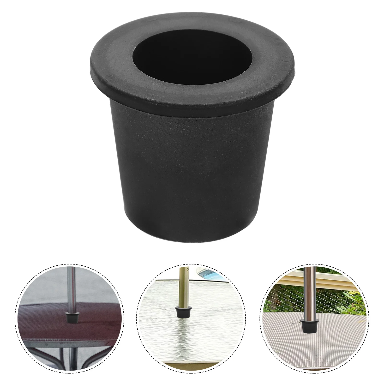 

Outdoor Umbrella Thicker Hole Plug Patio Parasol Ring Table Silicone Fixing Tool